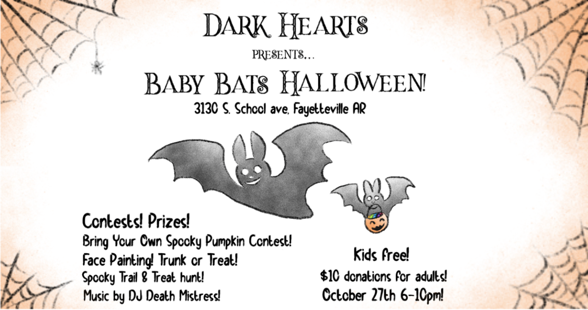 Baby Bats Halloween flyer