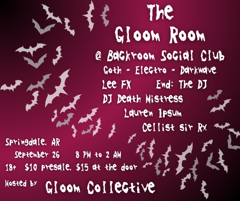 The Gloom Room at Backroom September 2025