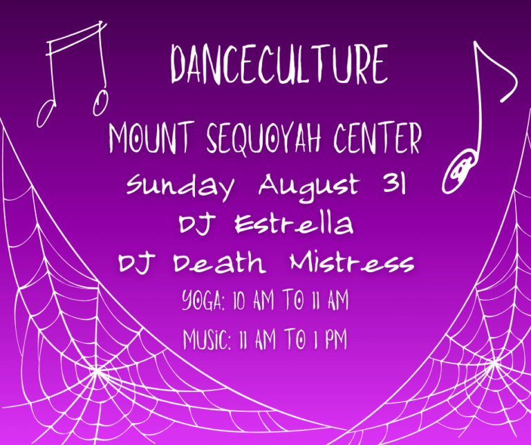 DANCECULTure at Mount Sequoyah Center August 31