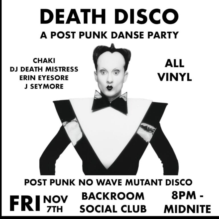 Death Disco Post Punk Danse Party