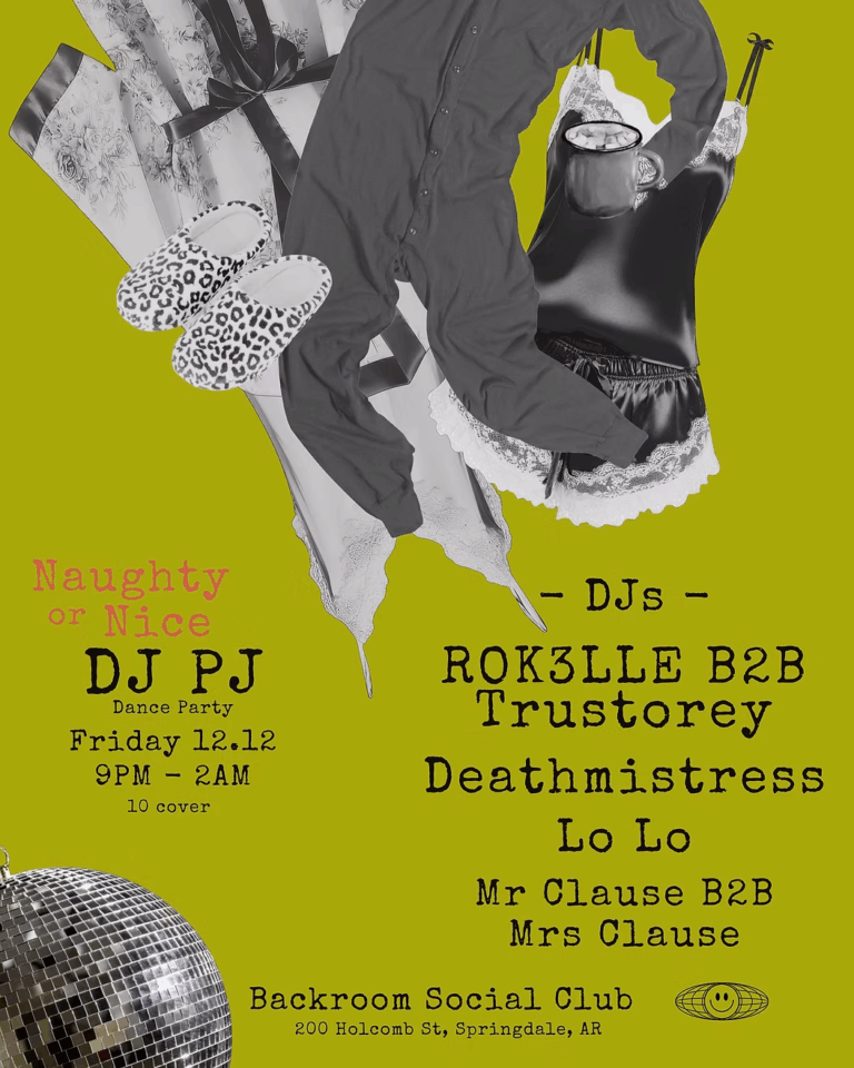 Naughty or Nice DJ PJ Party at Backroom