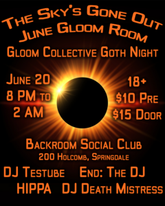 Gloom Room June 2026
